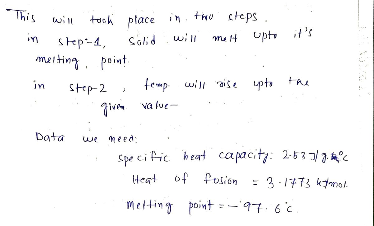 Chemistry homework question answer, step 1, image 1