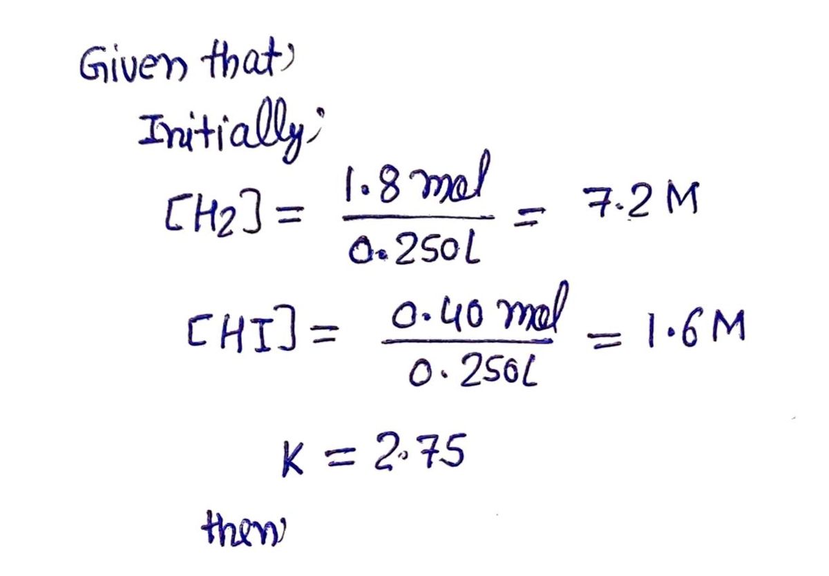 Chemistry homework question answer, step 1, image 1