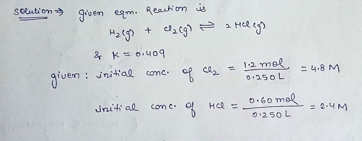 Chemistry homework question answer, step 1, image 1