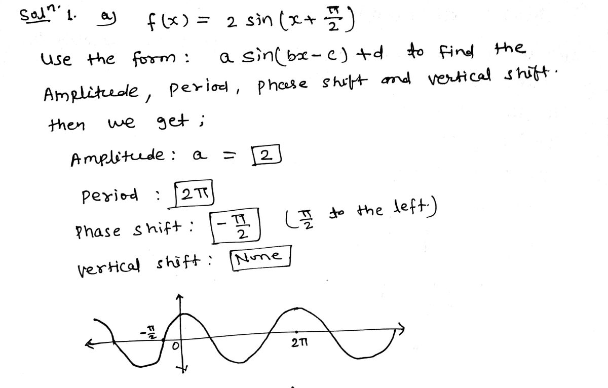 Calculus homework question answer, step 1, image 1