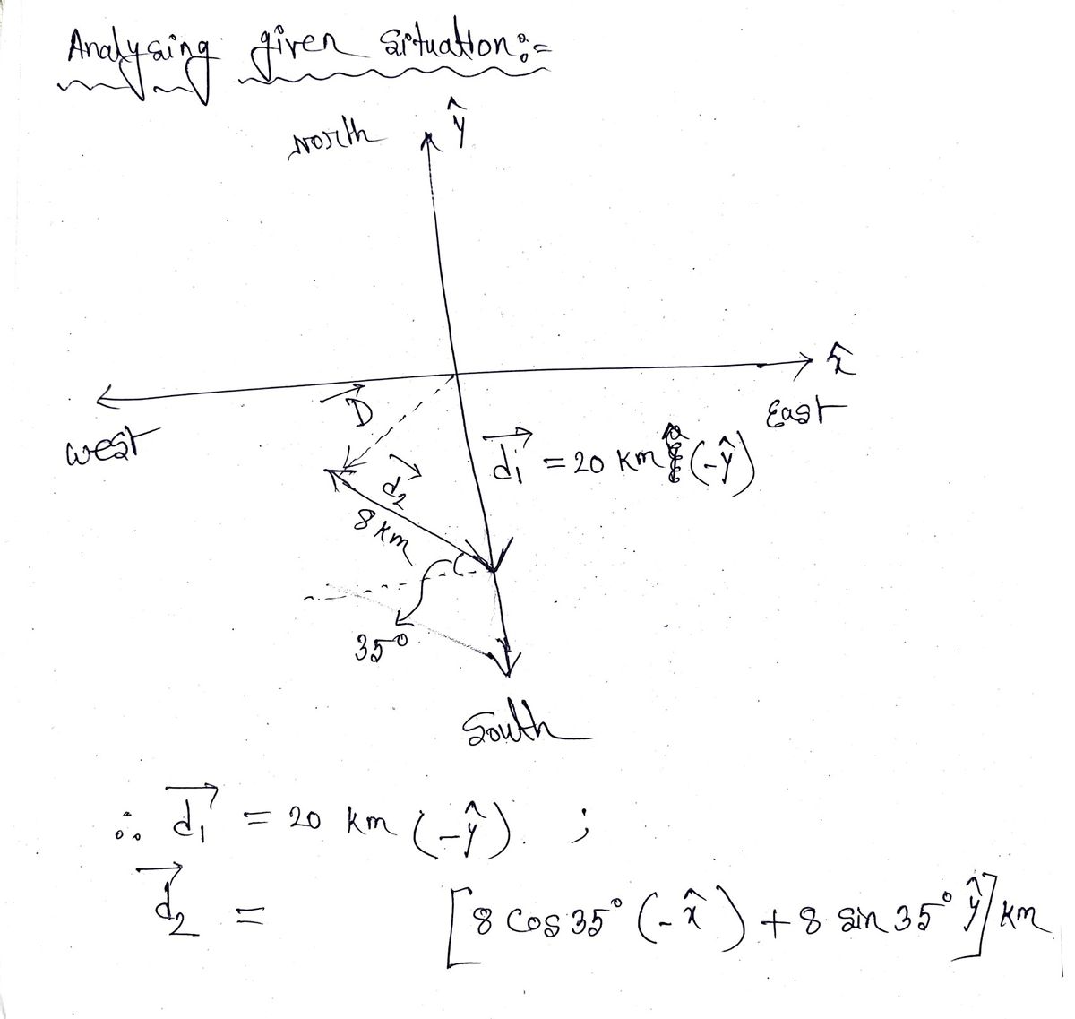 Physics homework question answer, step 1, image 1