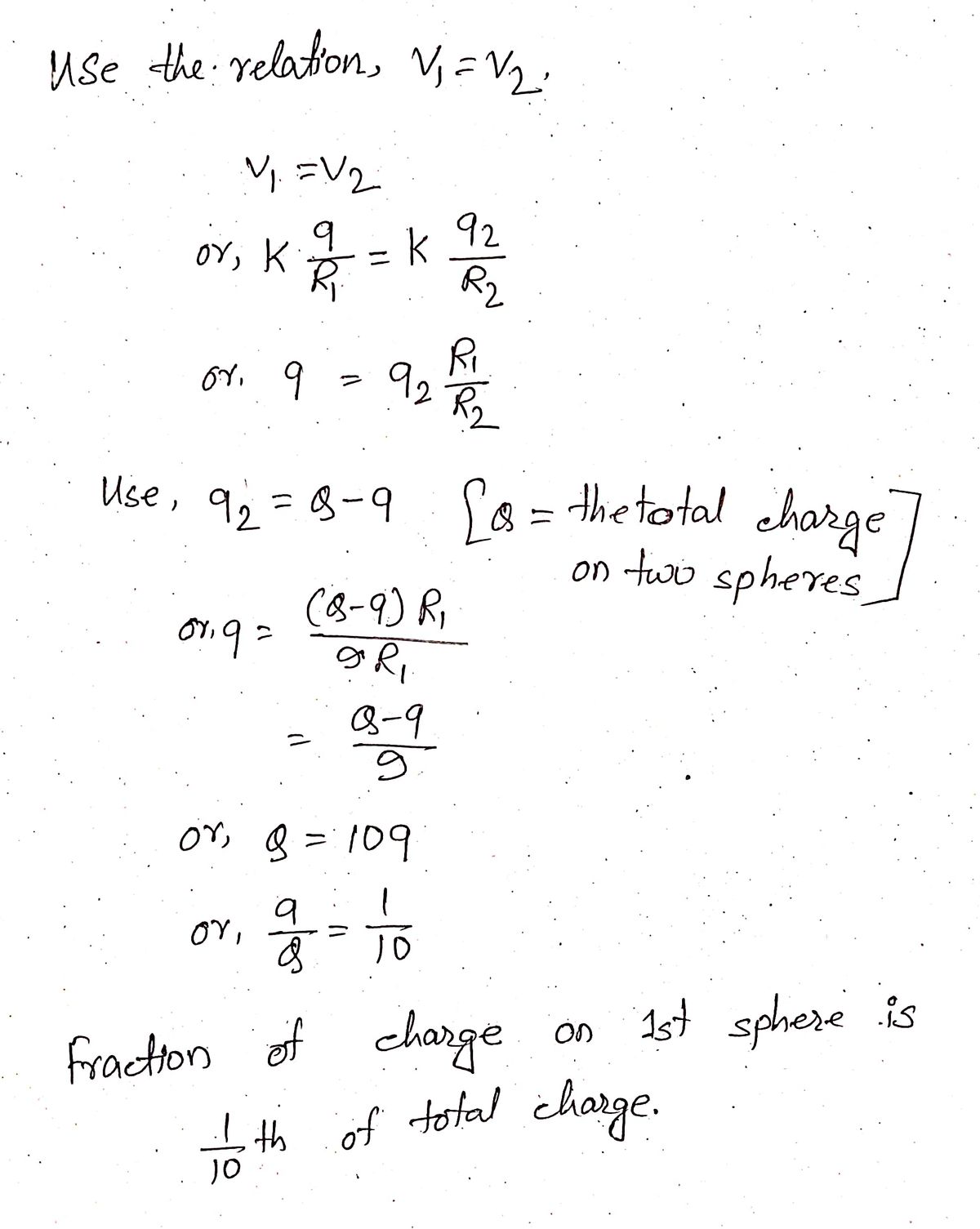 Physics homework question answer, step 1, image 1