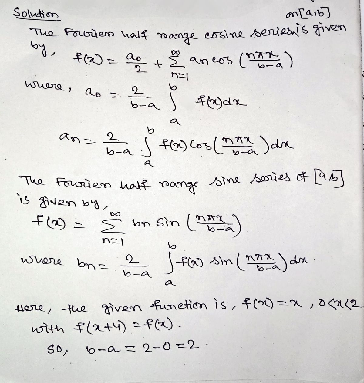 Advanced Math homework question answer, step 1, image 1