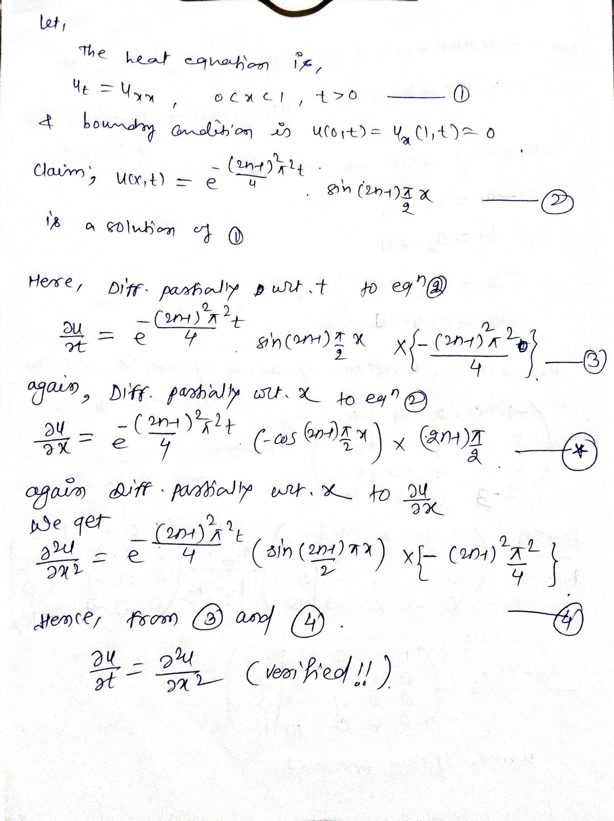 Advanced Math homework question answer, step 1, image 1