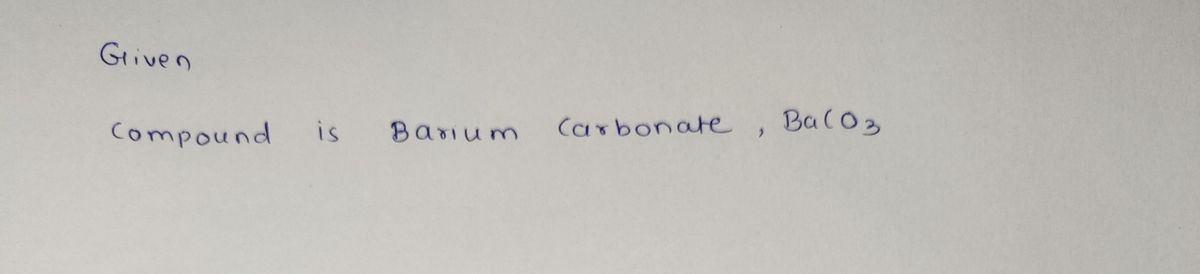 Chemistry homework question answer, step 1, image 1