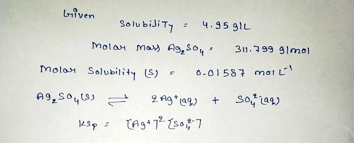 Chemistry homework question answer, step 1, image 1