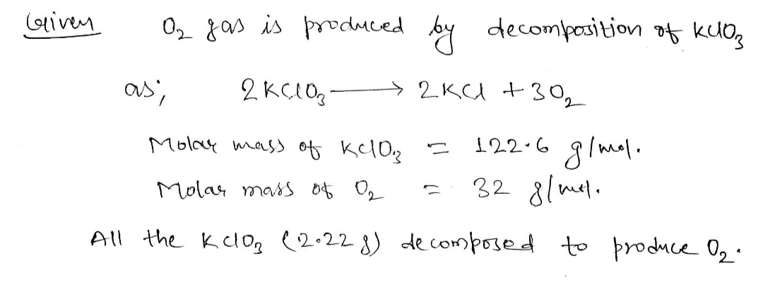 Chemistry homework question answer, step 1, image 1