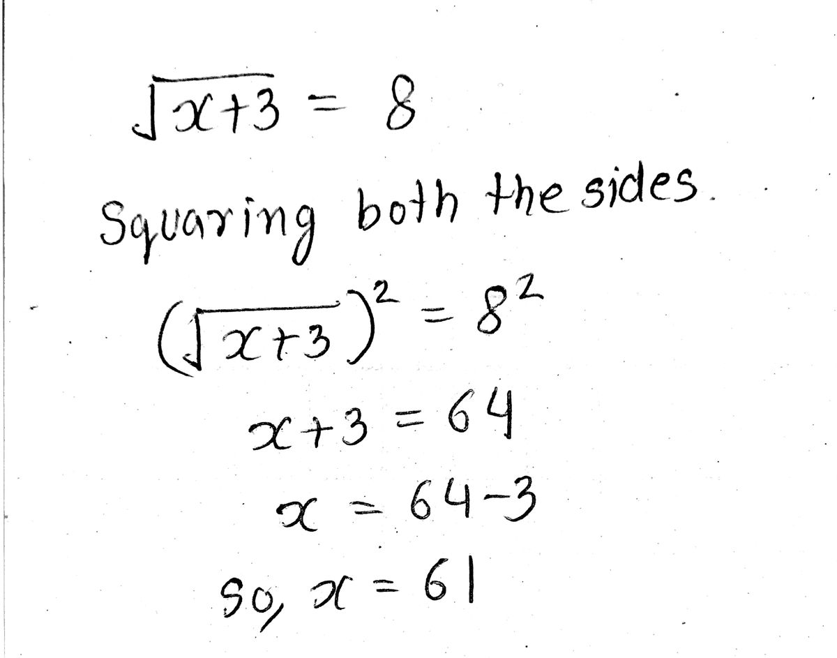 Answered: Algebra Question | Bartleby