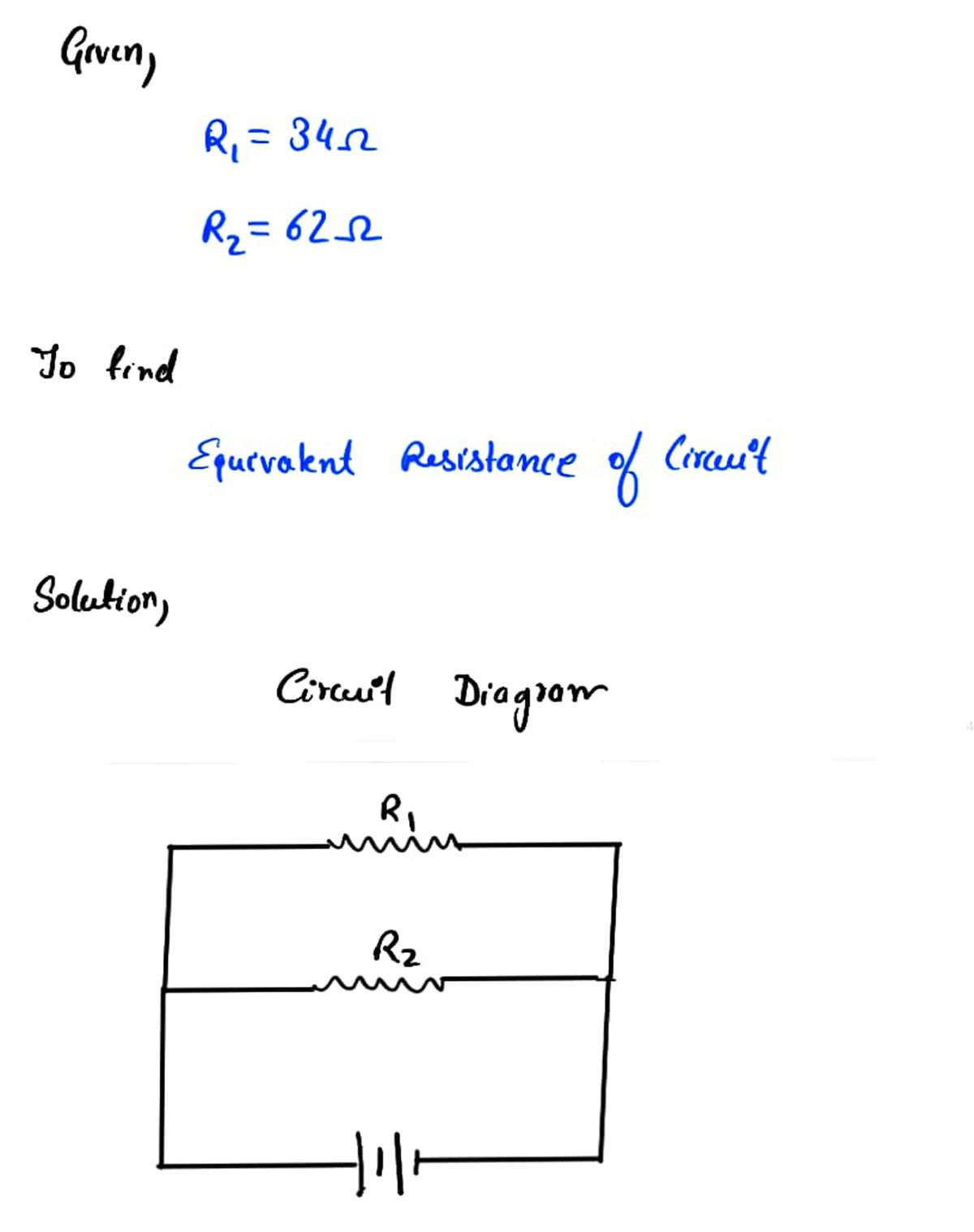 Physics homework question answer, step 1, image 1