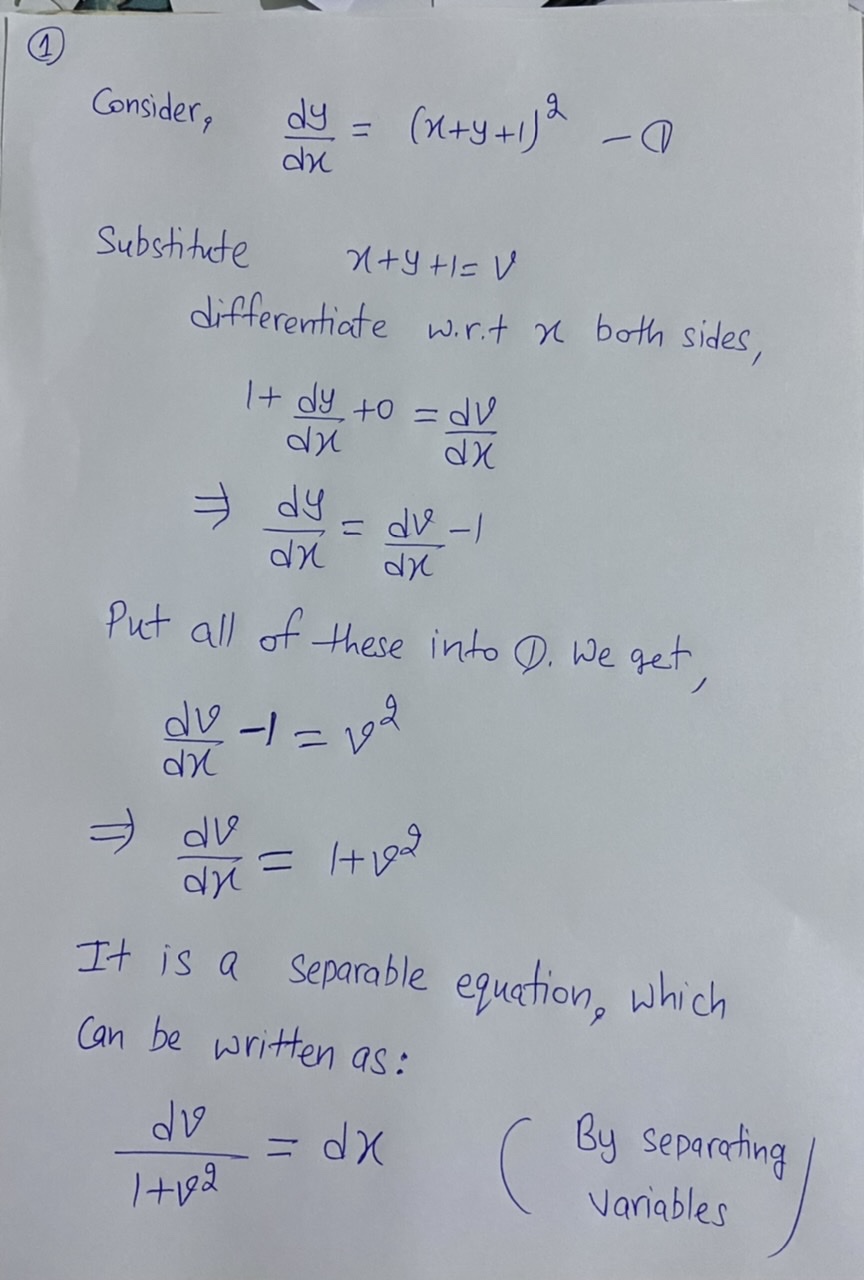 Advanced Math homework question answer, step 1, image 1