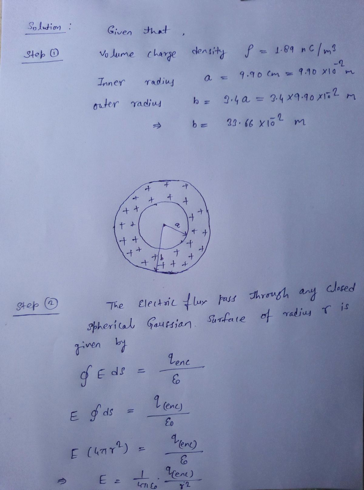 Physics homework question answer, step 1, image 1