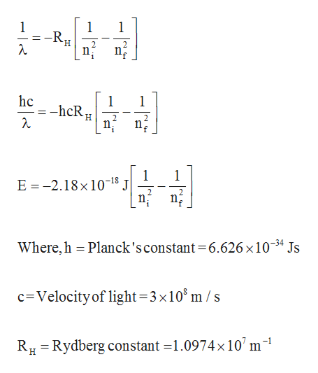 Answered: The energy of a photon emitted when an… | bartleby