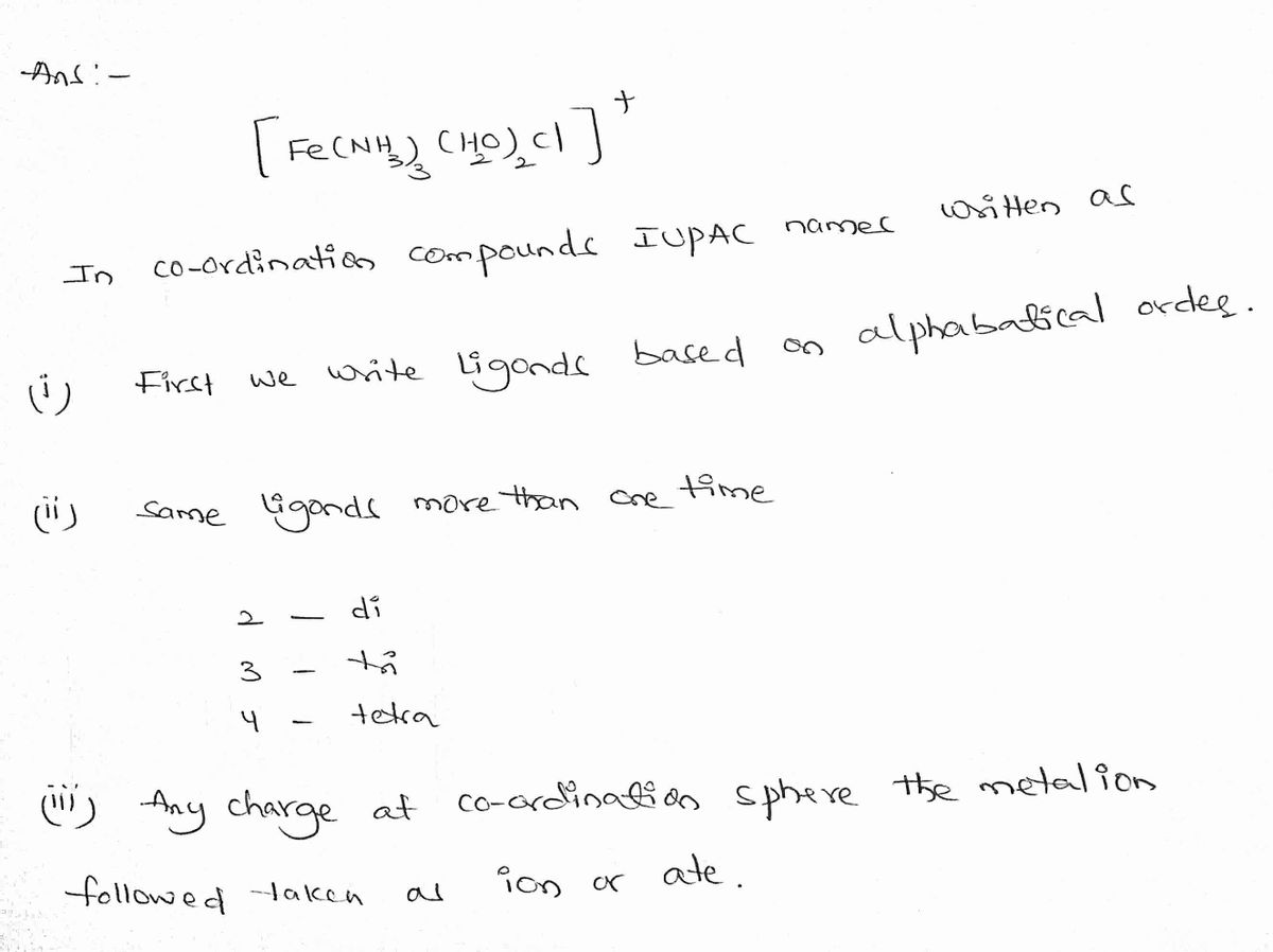 Chemistry homework question answer, step 1, image 1