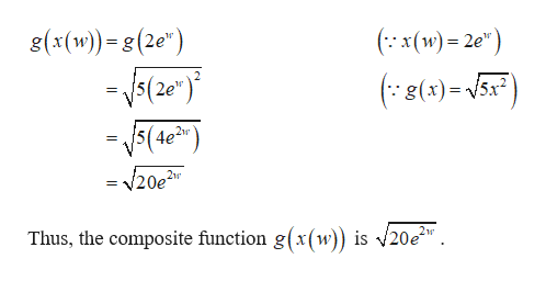 Answered Rewrite The Given Pair Of Functions As Bartleby