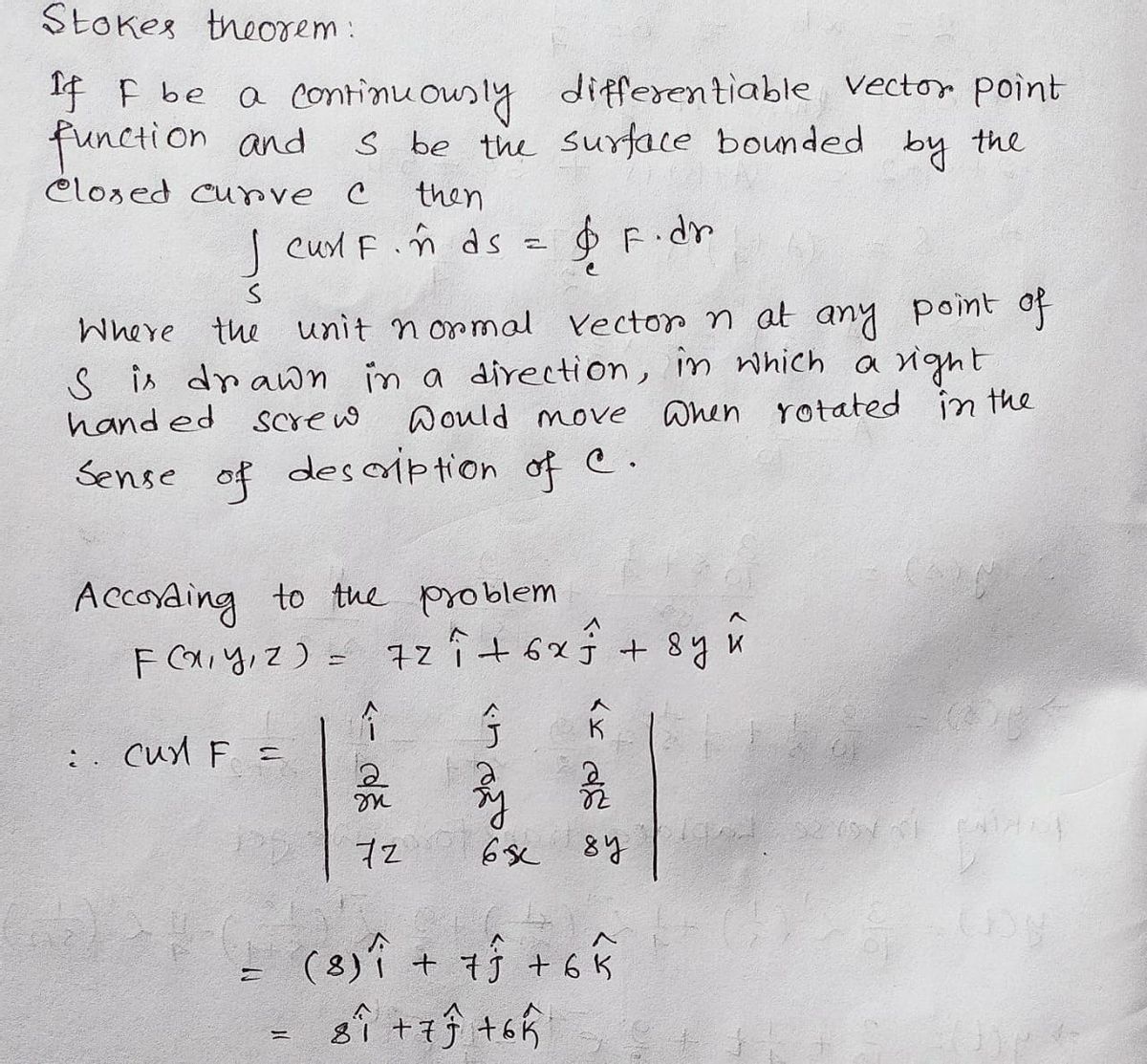 Answered Use Stokes Theorem To Evaluate F Dr Bartleby