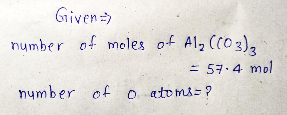 Chemistry homework question answer, step 1, image 1