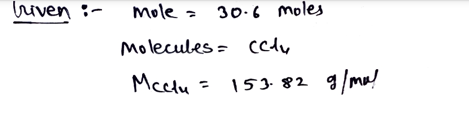 Chemistry homework question answer, step 1, image 1