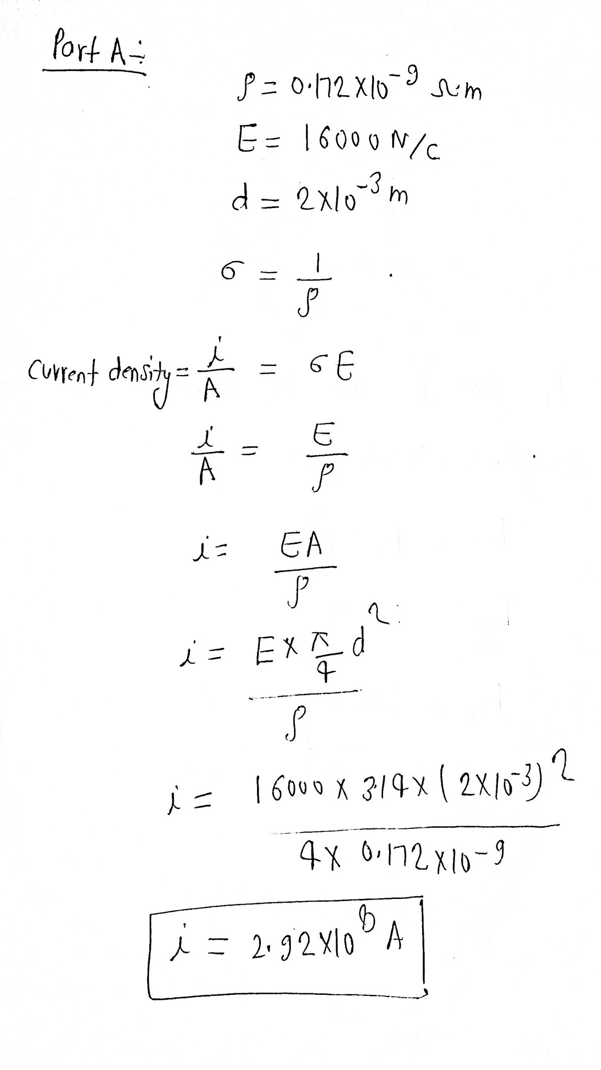 Physics homework question answer, step 1, image 1