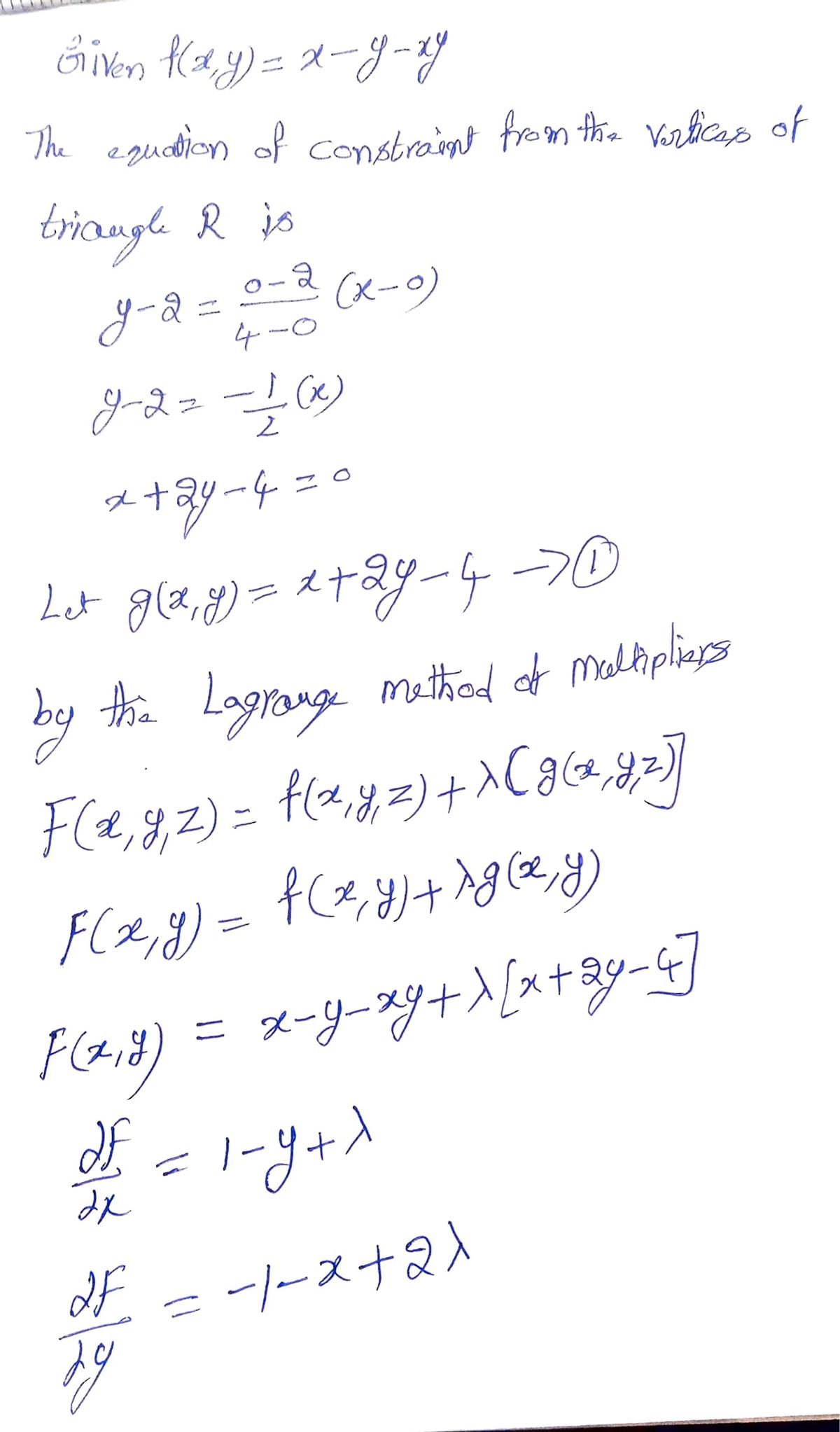 Advanced Math homework question answer, step 1, image 1