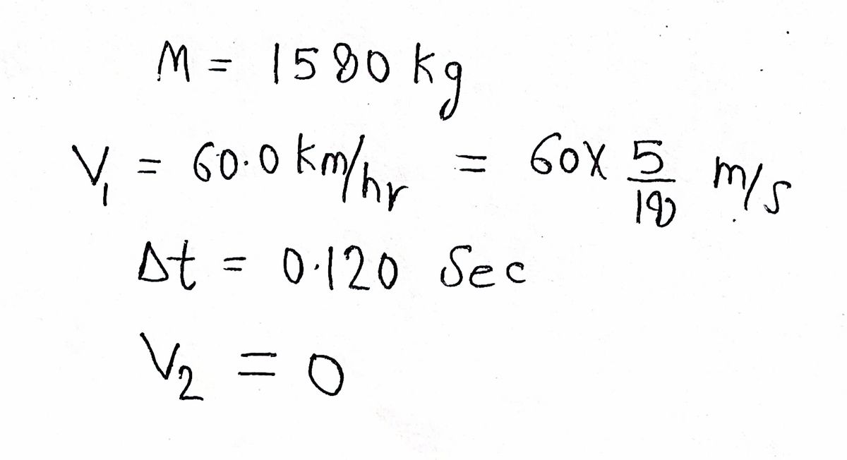 Physics homework question answer, step 1, image 1