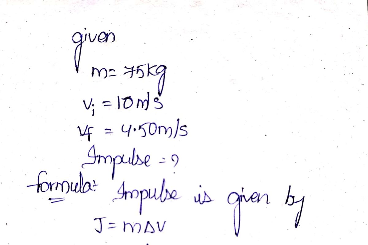 Physics homework question answer, step 1, image 1