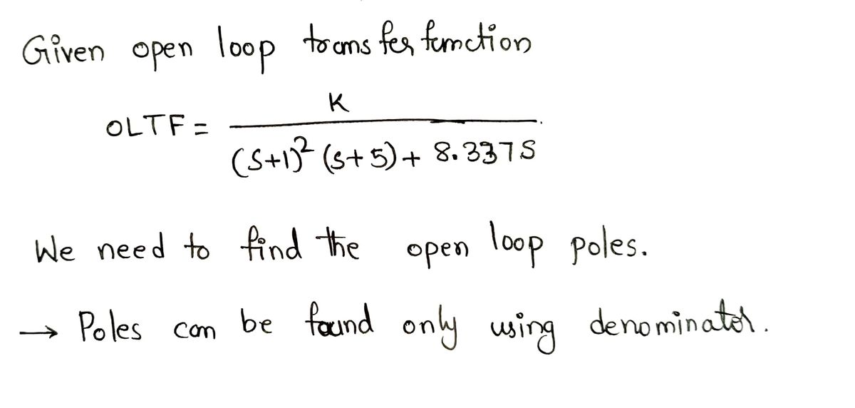 Electrical Engineering homework question answer, step 1, image 1