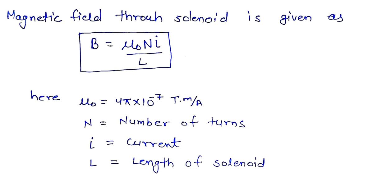 Physics homework question answer, step 1, image 1