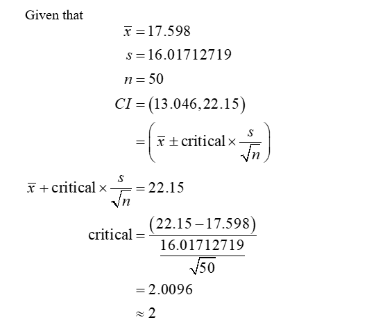 Statistics homework question answer, step 1, image 1