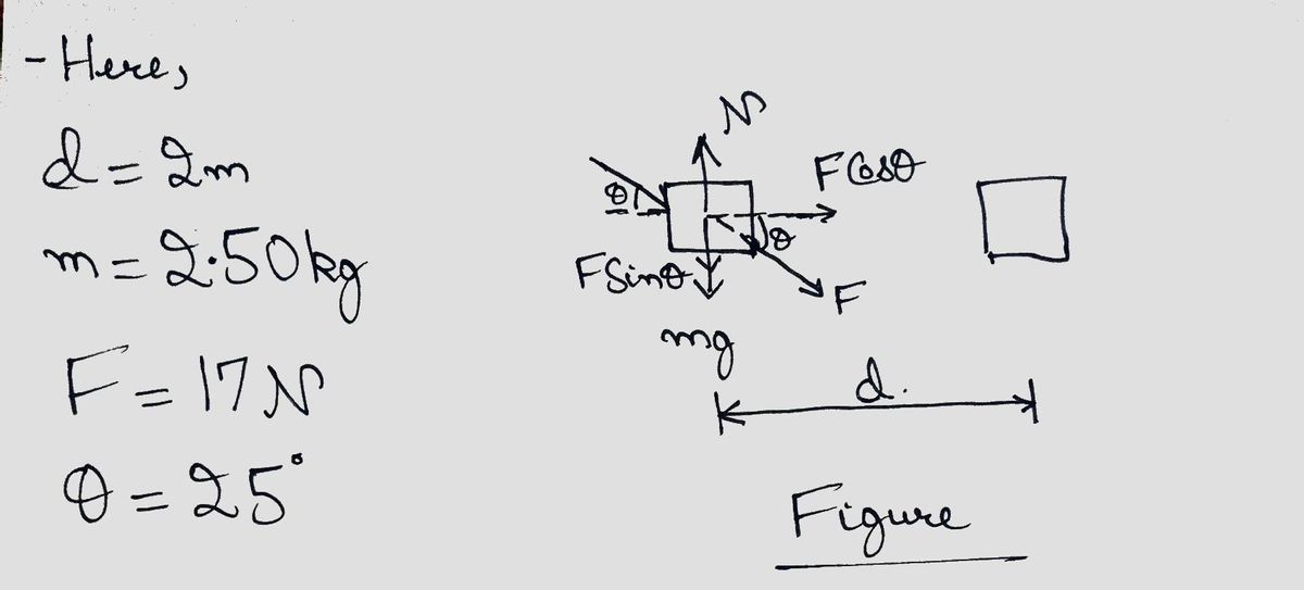 Physics homework question answer, step 1, image 1