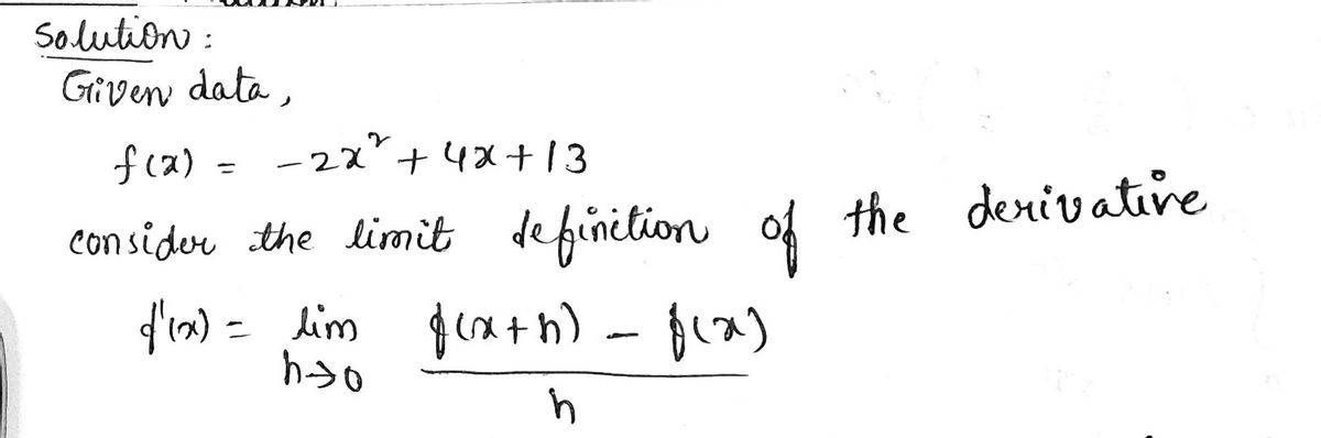 Calculus homework question answer, step 1, image 1