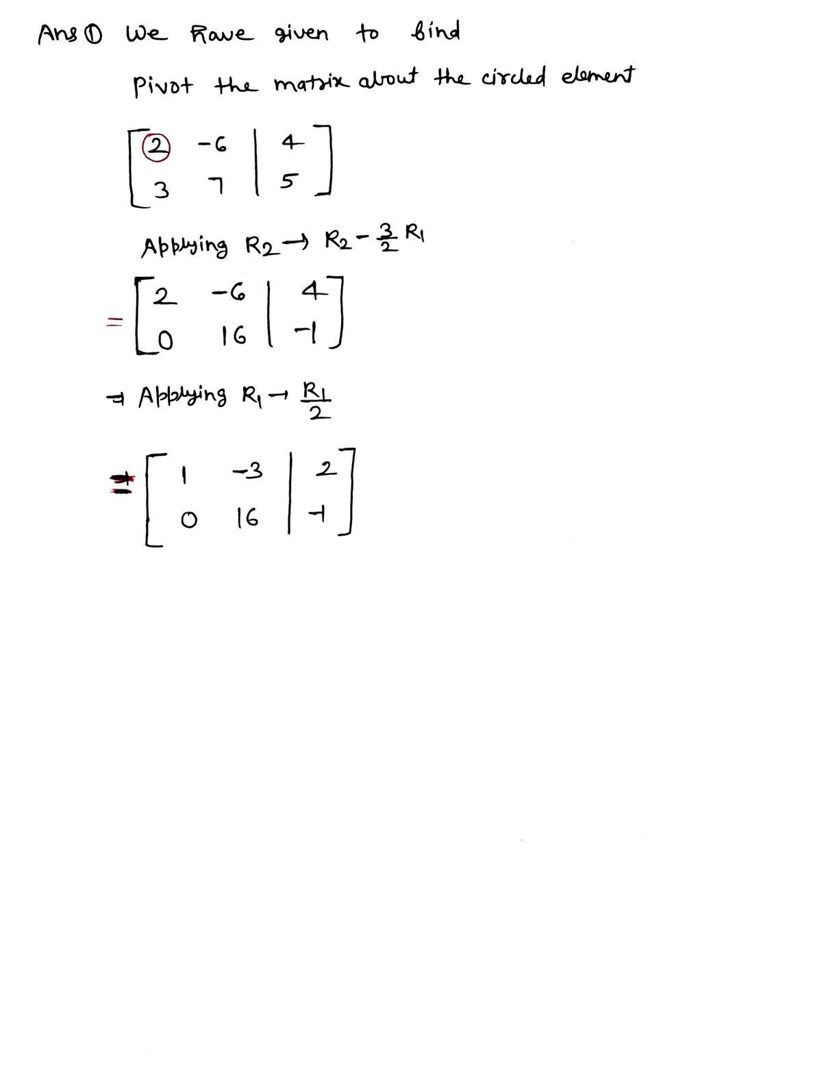 Algebra homework question answer, step 1, image 1