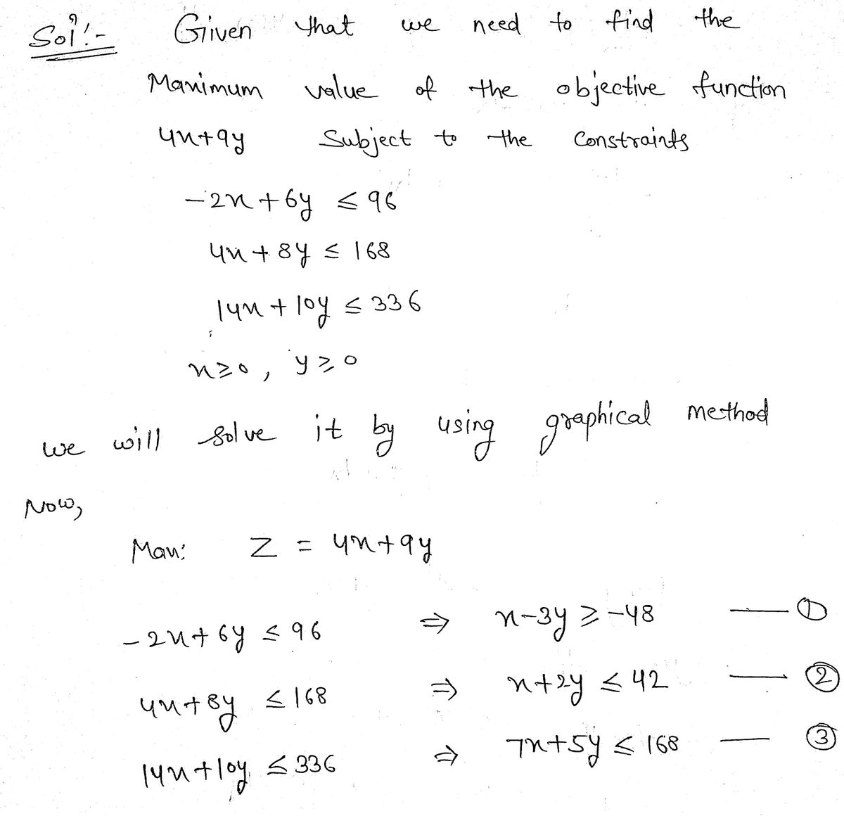 Algebra homework question answer, step 1, image 1