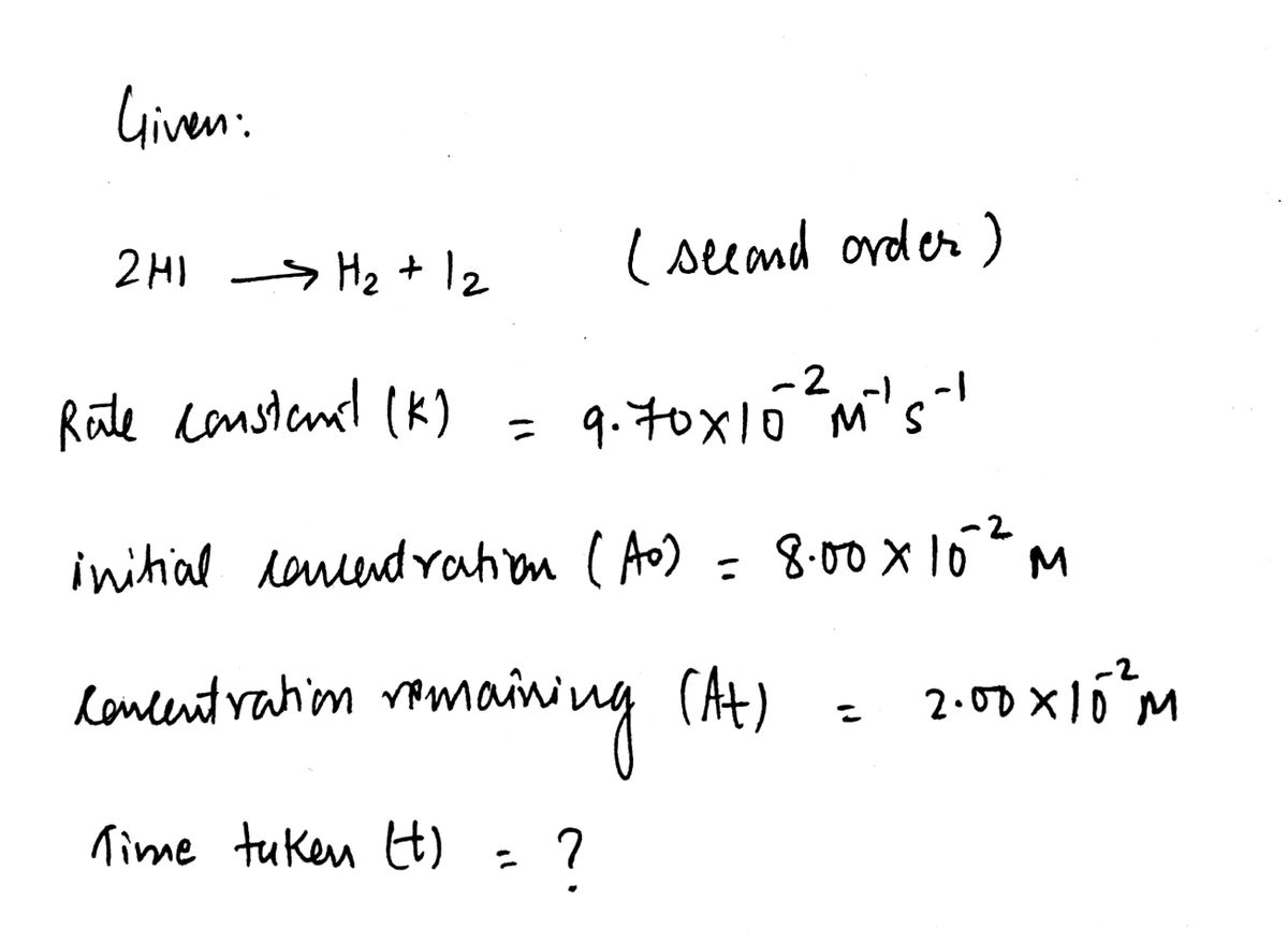 Chemistry homework question answer, step 1, image 1