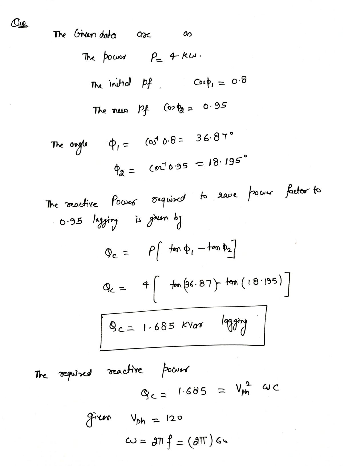 Electrical Engineering homework question answer, step 1, image 1