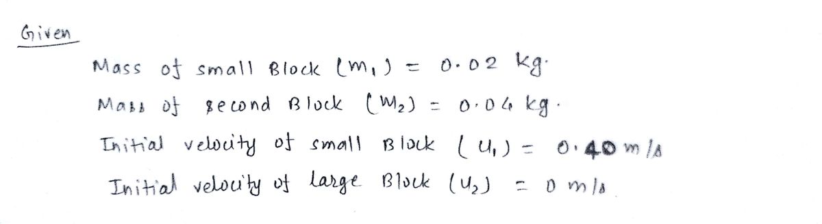 Physics homework question answer, step 1, image 1