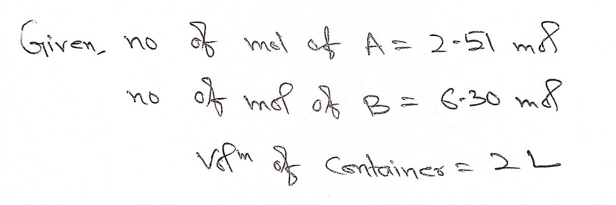 Chemistry homework question answer, step 1, image 1