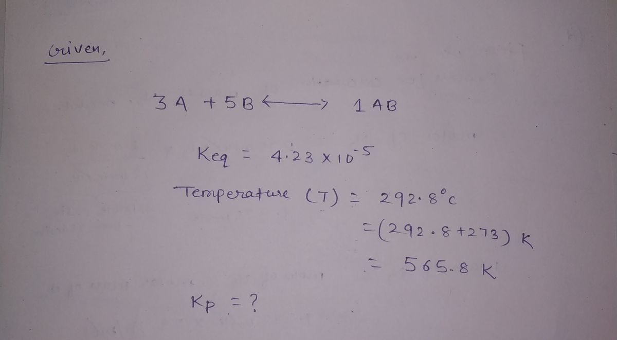 Chemistry homework question answer, step 1, image 1