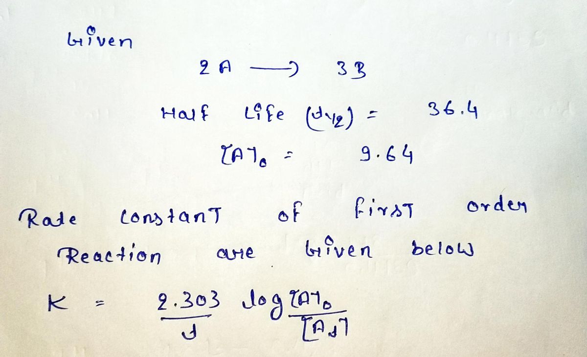 Chemistry homework question answer, step 1, image 1