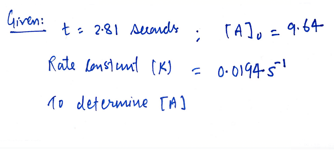 Chemistry homework question answer, step 1, image 1