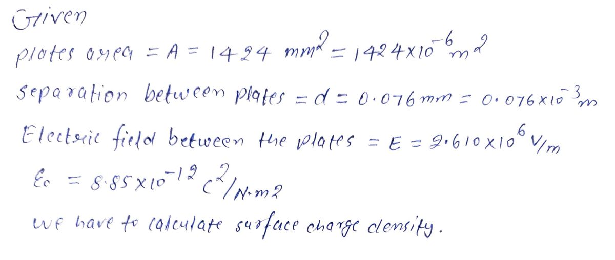 Physics homework question answer, step 1, image 1