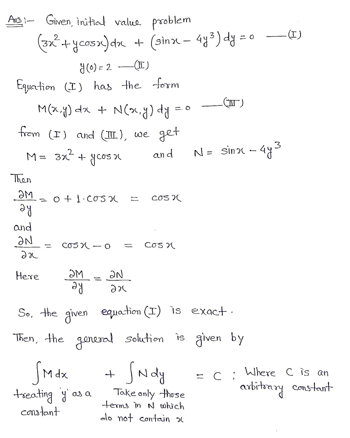 Advanced Math homework question answer, step 1, image 1