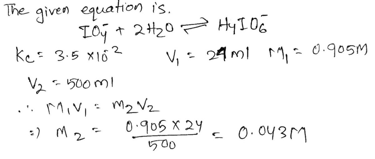 Chemistry homework question answer, step 1, image 1