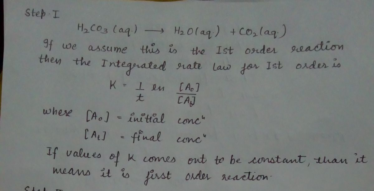 Chemistry homework question answer, step 1, image 1