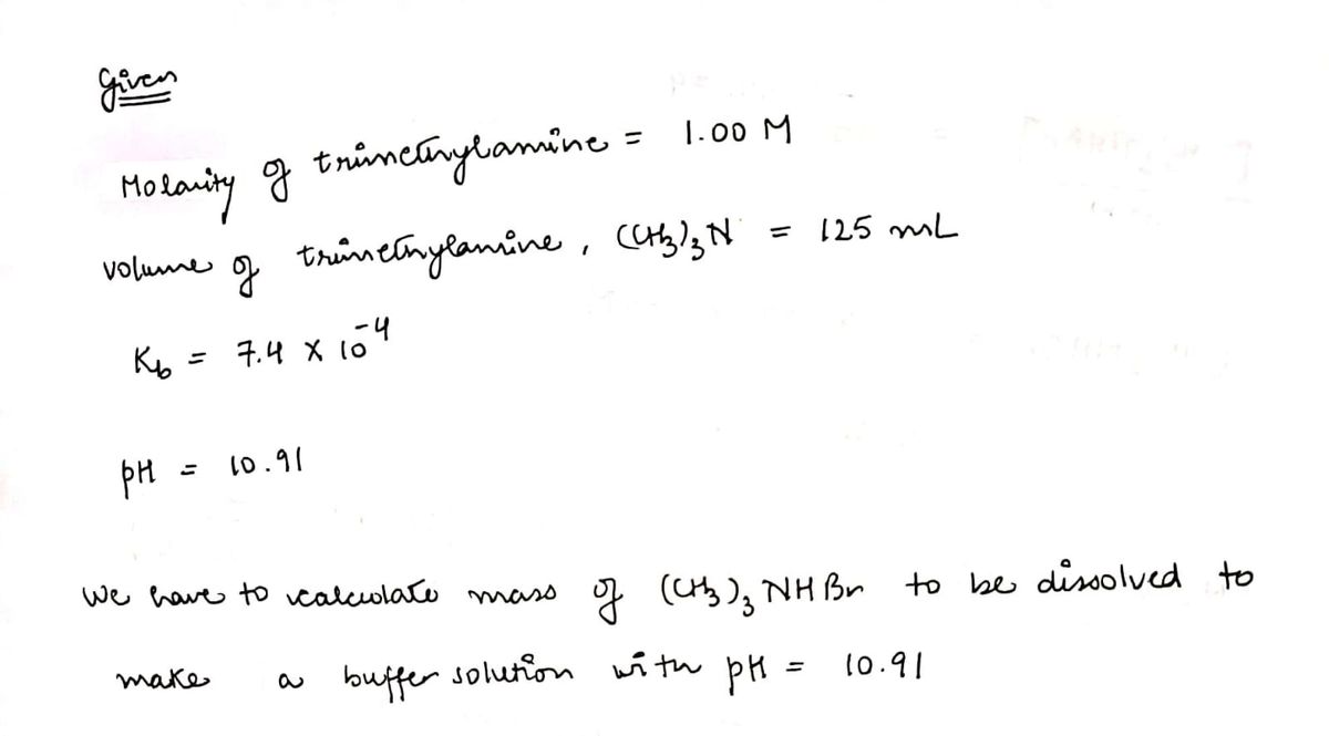 Chemistry homework question answer, step 1, image 1