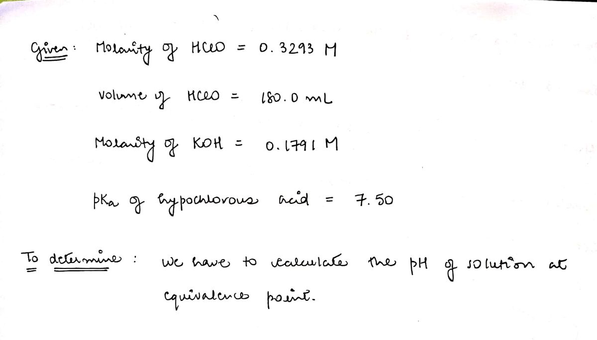 Chemistry homework question answer, step 1, image 1