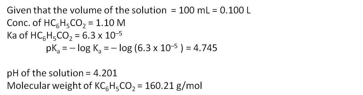 Chemistry homework question answer, step 1, image 1