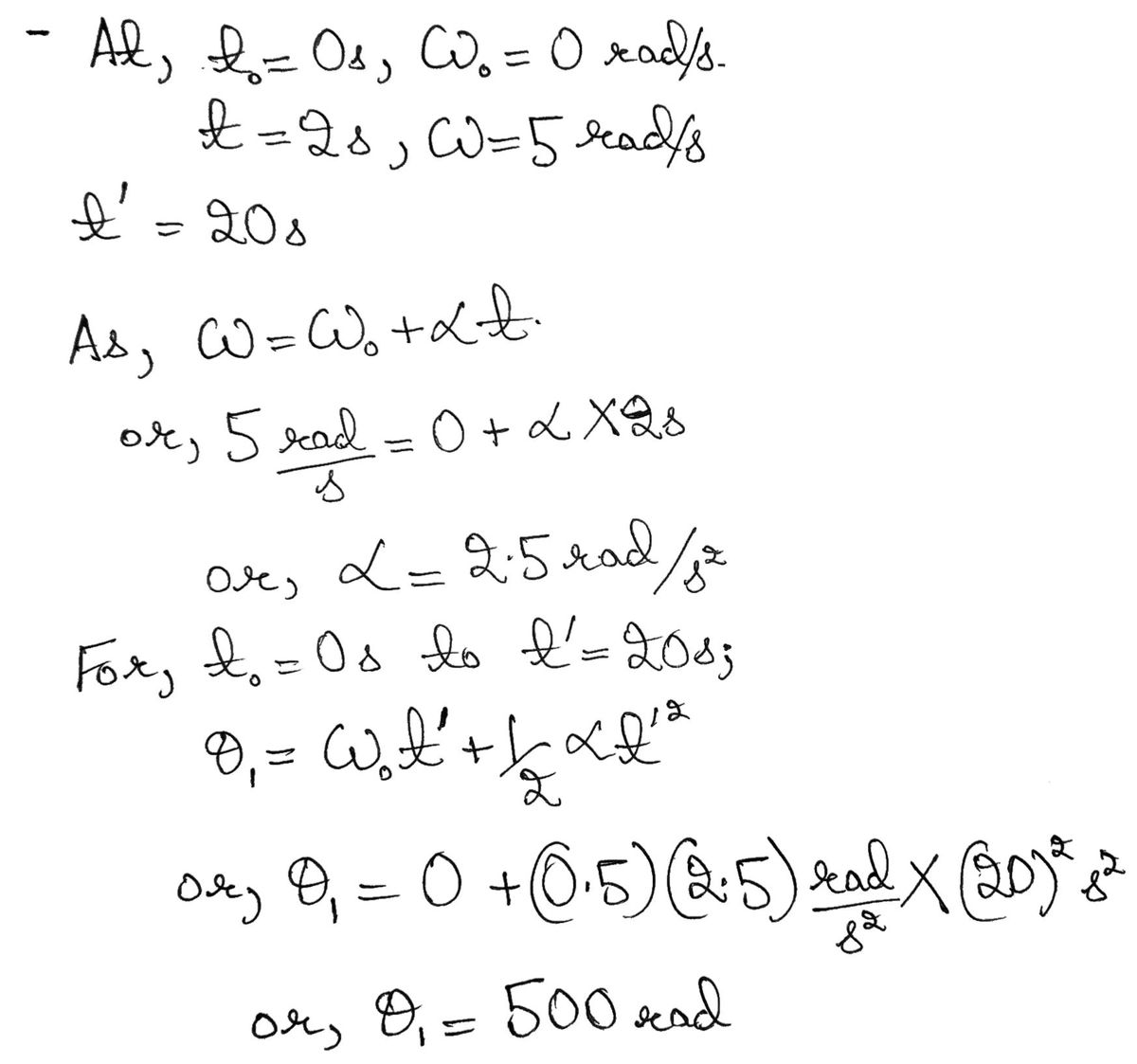 Physics homework question answer, step 1, image 1