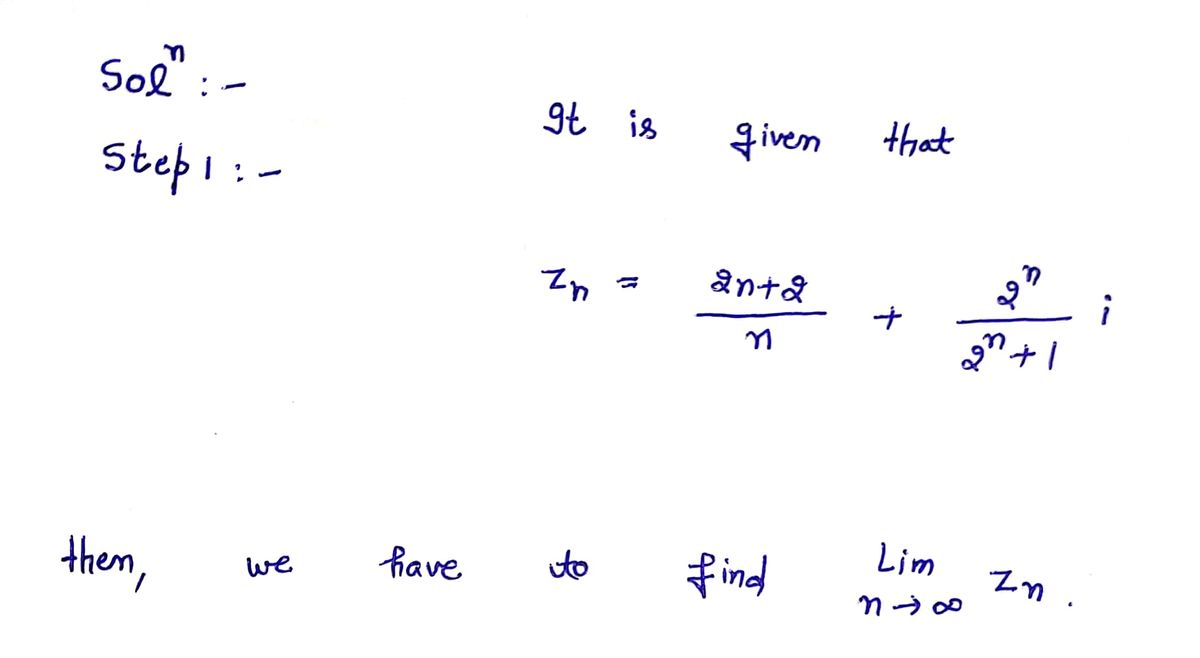 Advanced Math homework question answer, step 1, image 1