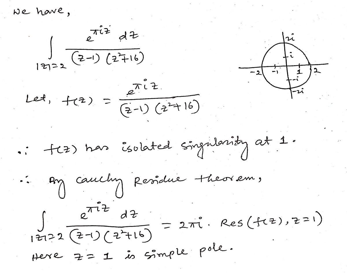 Advanced Math homework question answer, step 1, image 1