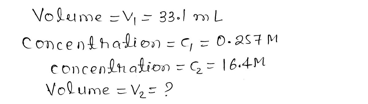 Chemistry homework question answer, step 1, image 1